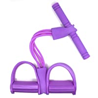 Cuerda de Tensión Multifunción，4 Tubos Cuerda de Tracción Elástica Pedal de Resistencia Multifunción para eEjercitar…